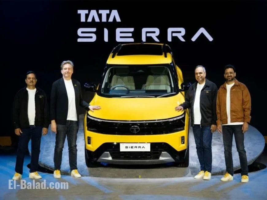 Tata Motors Revives Sierra with a Bold New Design
