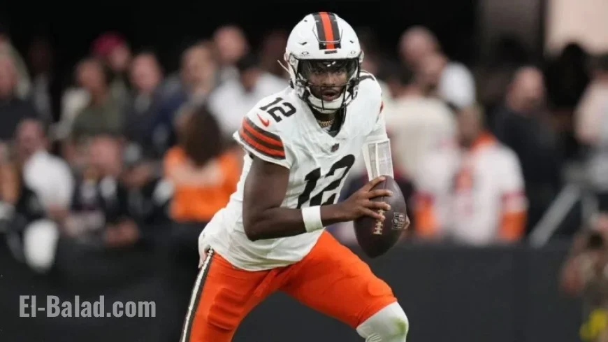Gabriel Cleared; Sanders Remains Browns’ Starting Quarterback