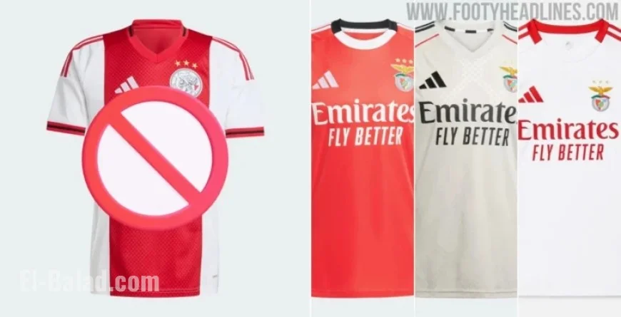 Ajax to Wear Third Kit at Home Against Benfica Due to Kit Clash