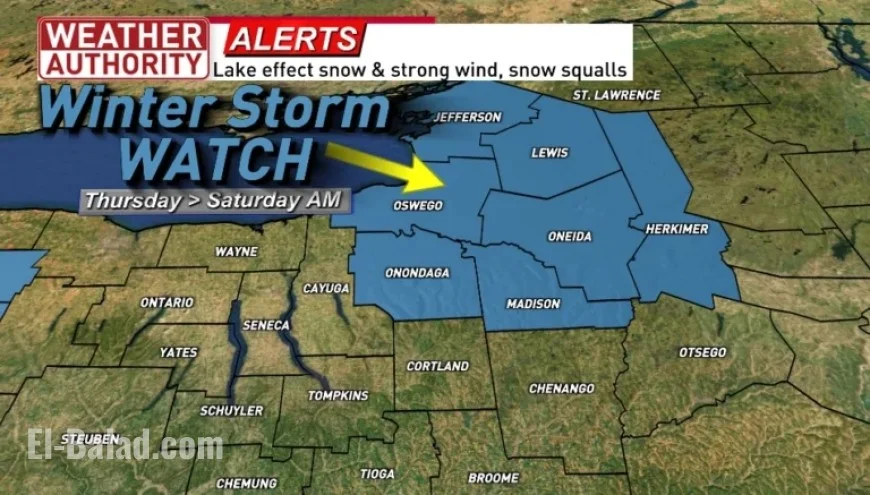 CNY Braces for Heavy Lake Effect Snow and Strong Winds