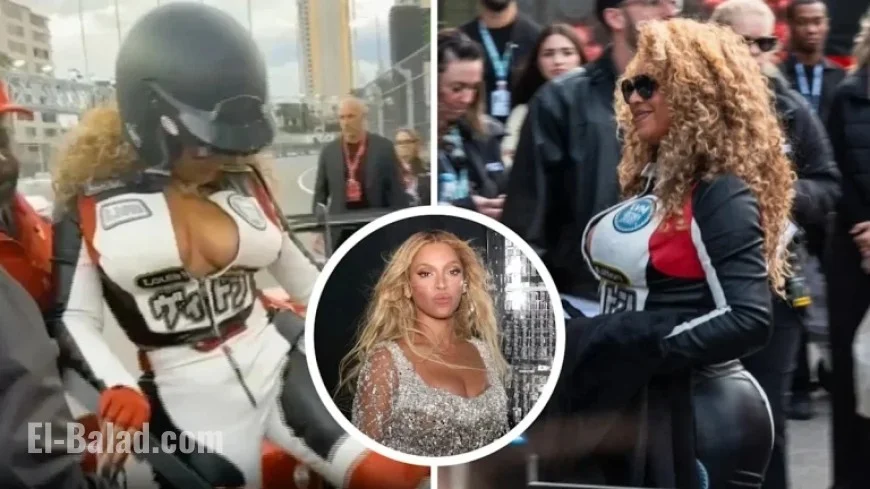 Beyoncé Allegedly Alters Her Photos from Formula 1 Event