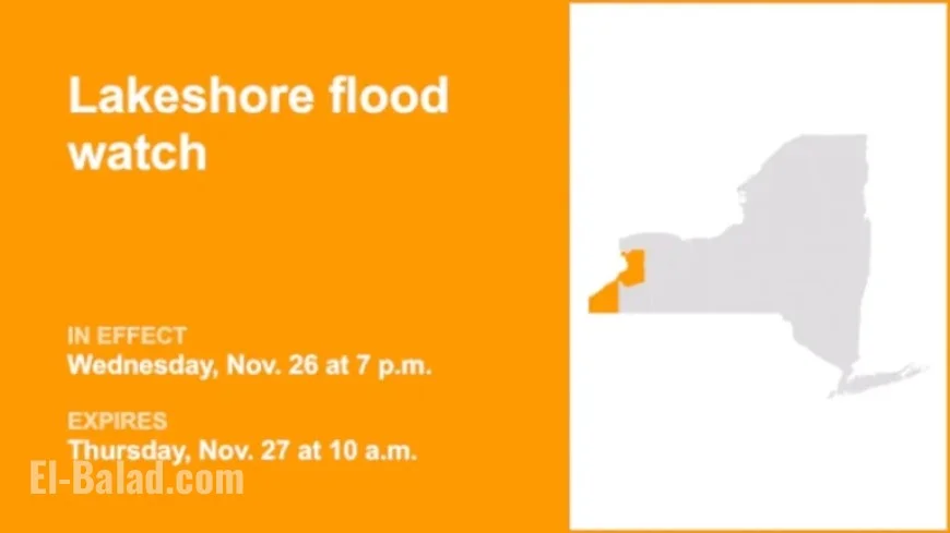 Western New York Braces for Lakeshore Floods on Wednesday and Thursday
