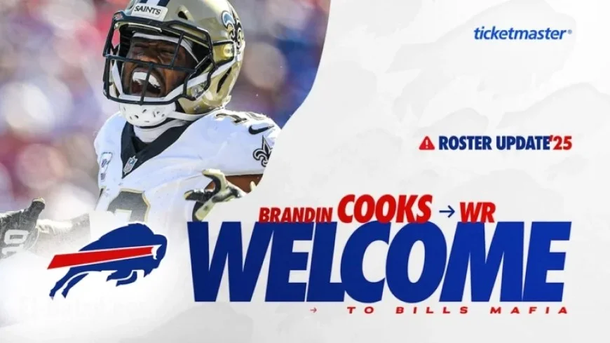 Buffalo Bills Add WR Brandin Cooks to Active Roster