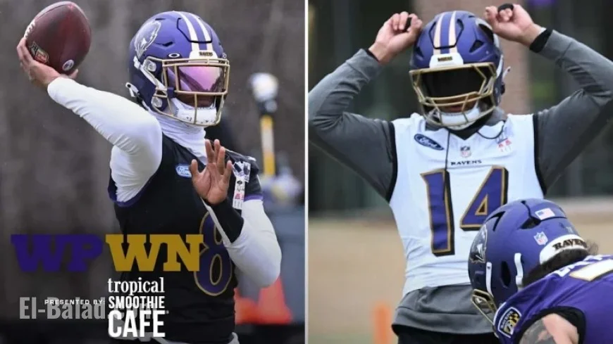 Lamar Jackson and Kyle Hamilton Rejoin Ravens Practice Sessions