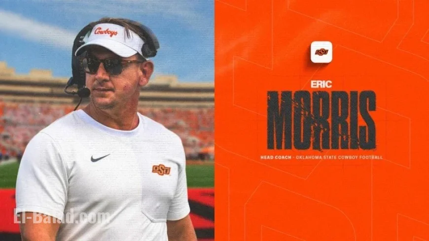 Morris Appointed as Oklahoma State’s 25th Head Football Coach