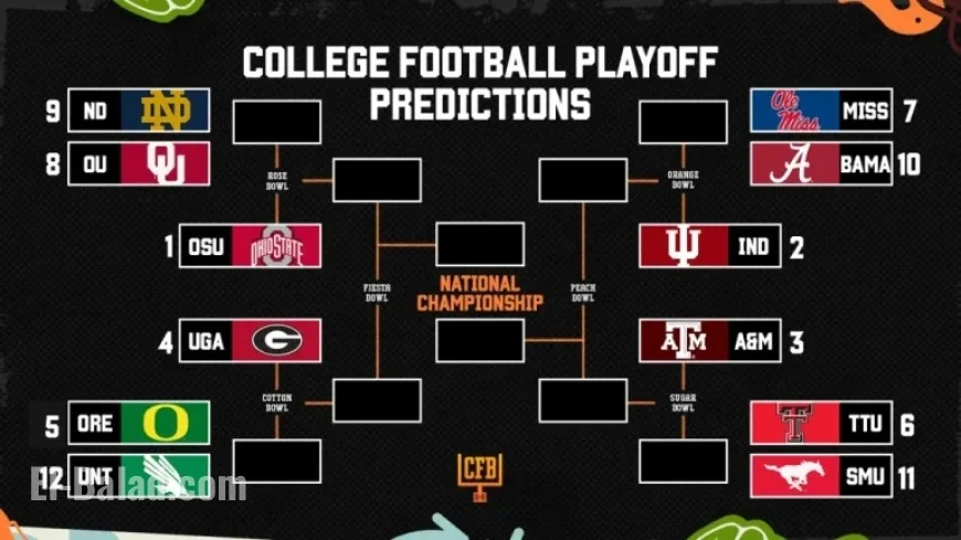 Week 13 College Football Playoff Bracket: Projections and Predictions
