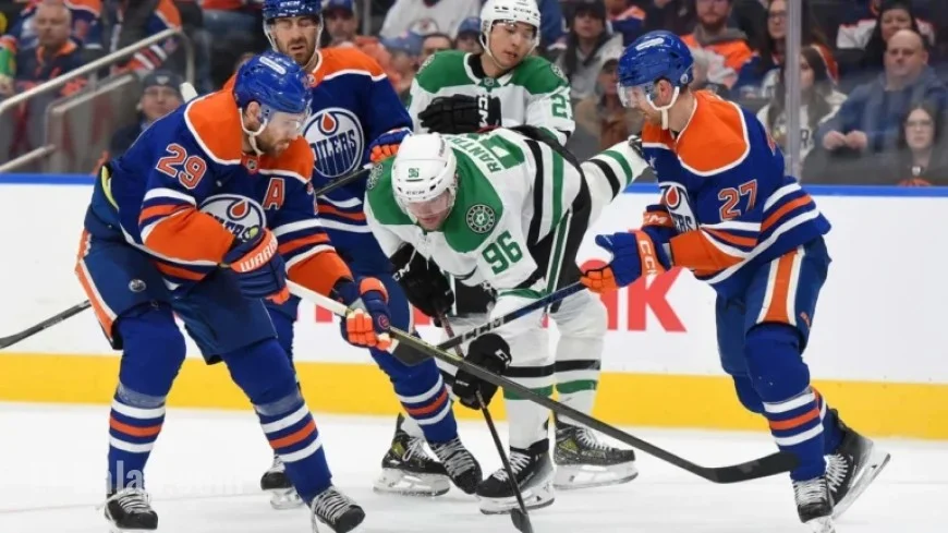 Robertson, Draisaitl Aim to Shine in Stars vs. Oilers Clash