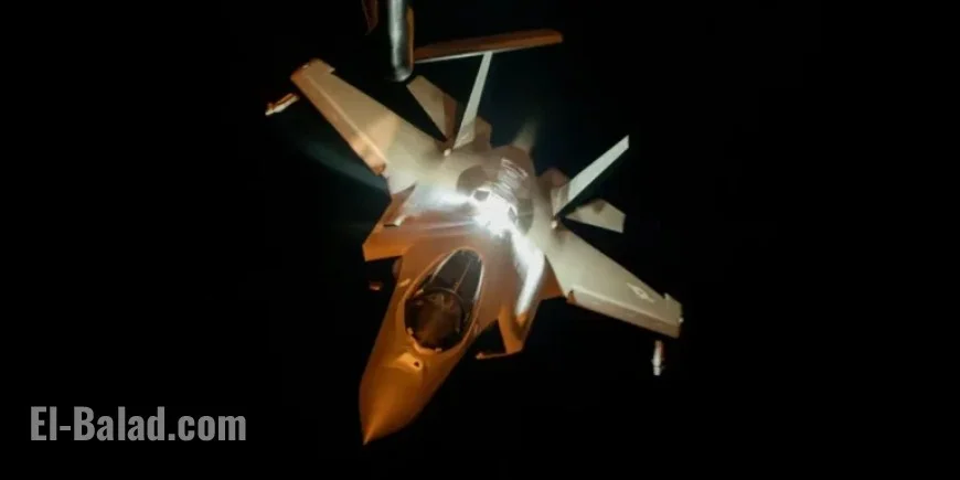 F-35s Led Deep Iran Mission, Last to Exit After Strikes: Commanders