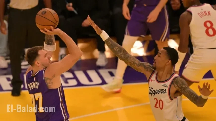 Luka Doncic’s Point Total Revealed in Clippers-Lakers Game Stats