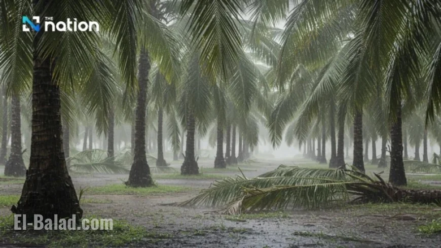 Alert: Heavy Rain Persists in South; Northern Temperatures Fall 2–4°C