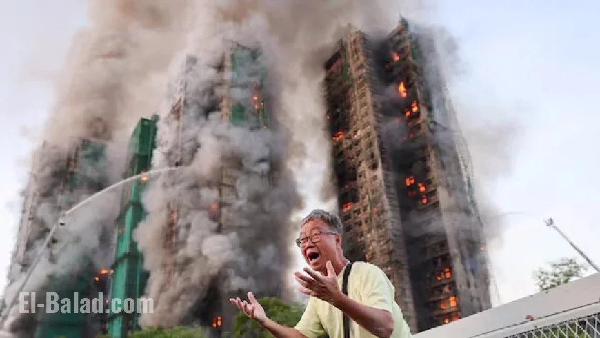 Hong Kong Highrise Fire Kills 4, Traps Residents