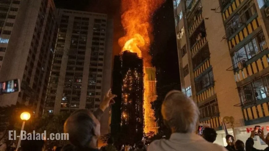 Fire Devastates Hong Kong Tower Blocks, Killing 13