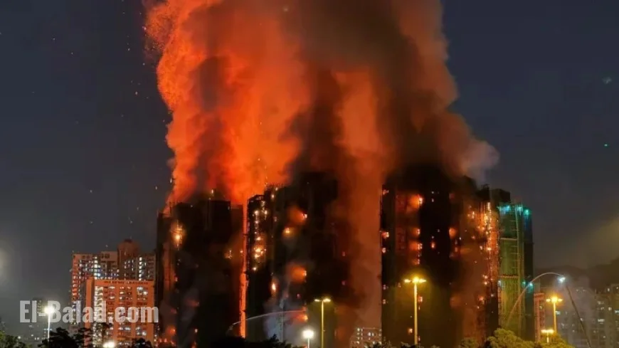 Fire Erupts in Hong Kong Residential Complex, Killing 13