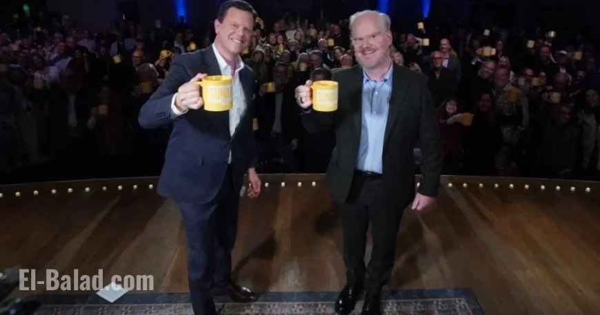 Jim Gaffigan Captures Sunday Mug Shot with Fans at Sitdown Live