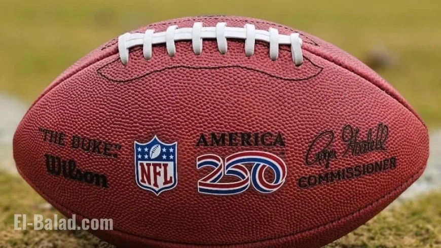NFL Celebrates U.S. 250th Birthday with Commemorative Footballs