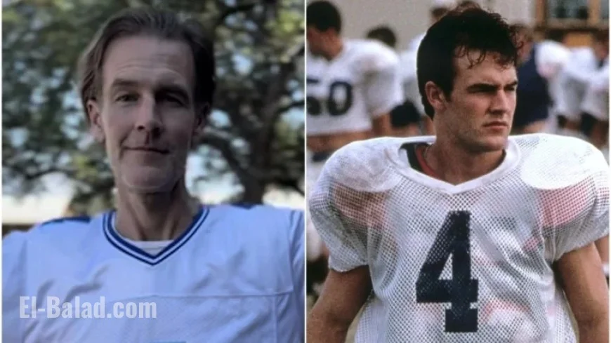 James Van Der Beek Auctions Varsity Blues Jacket for Cancer Charity