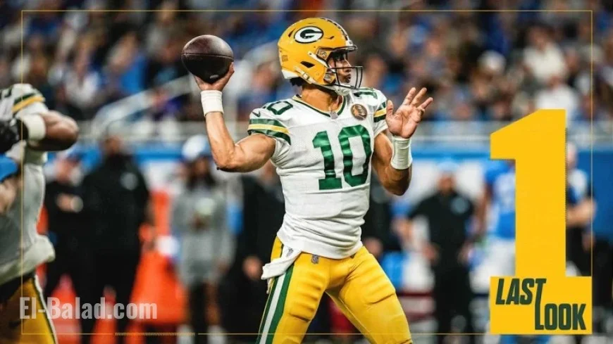 Packers QB Jordan Love Eyes Comeback in Detroit Despite Shoulder Injury
