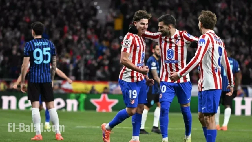 Live: Atlético Madrid vs. Inter Milan – Champions League Showdown