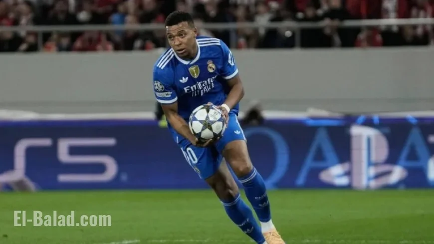 Mbappe Scores Rapid Hat-Trick Against Olympiacos in Champions League Match
