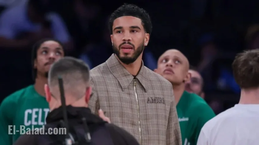 Jayson Tatum Updates Fans on Injury Rehab via Social Media