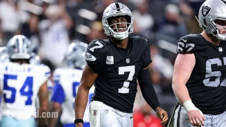 Geno Smith Apologizes for Offensive Gesture to Raiders Fans