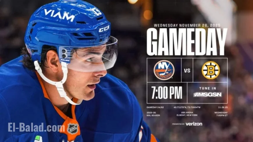 Islanders Battle Bruins: Exciting Game Preview