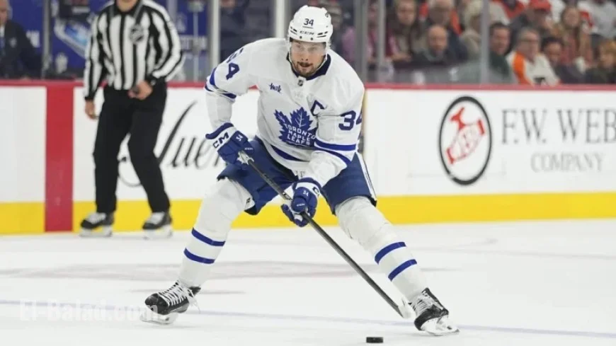 Matthews Set for Maple Leafs Comeback Against Blue Jackets