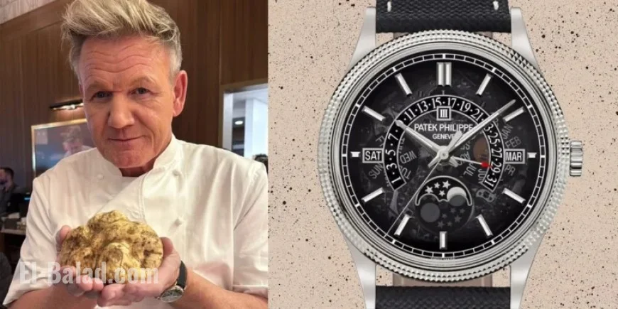 Gordon Ramsay Celebrates Truffle Season with £100k Patek Philippe Watch