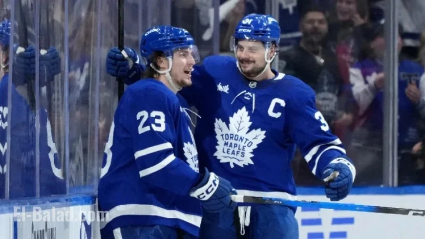 Maple Leafs’ Matthews and Knies Return to Face Blue Jackets