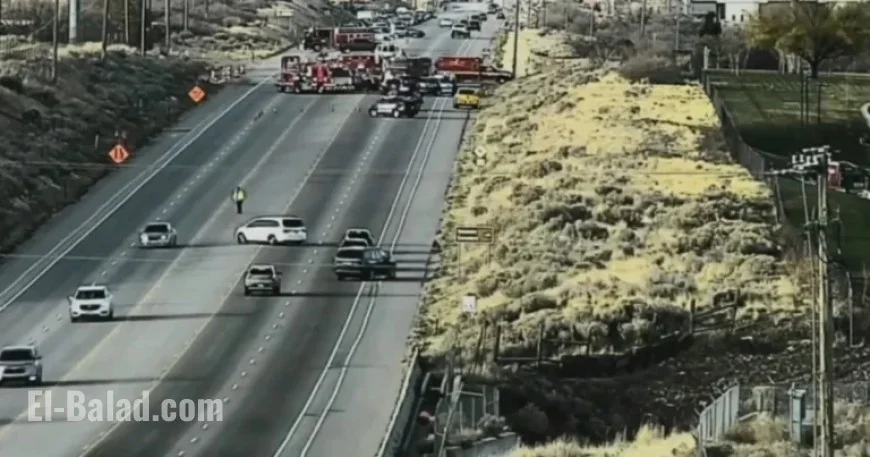 Redwood Road Closes After Head-On Collision Near Camp Williams