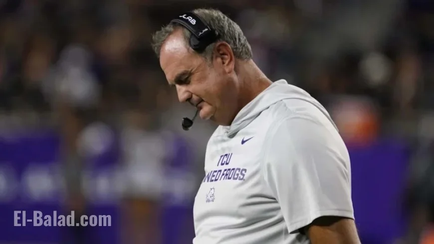 TCU Considers Changes as Head Coach Faces Hot Seat