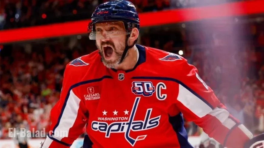 Capitals Honor Ovechkin’s Milestones with Special Fan Gift