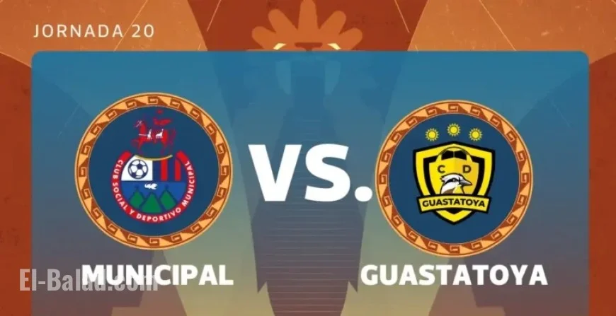 Live Updates: Municipal vs. Guastatoya Rescheduled Apertura 2025 Match Day 20
