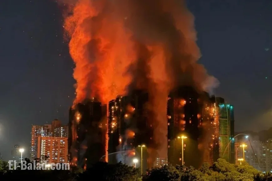 Tragic Fire at Hong Kong Residential Complex Claims 44 Lives