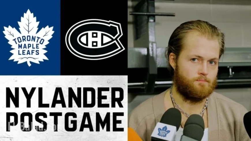 William Nylander Shines in Game Against Montreal Canadiens, Nov 22, 2025