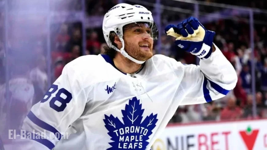 Nylander’s Overtime Goal Secures Maple Leafs’ Victory Over Blue Jackets