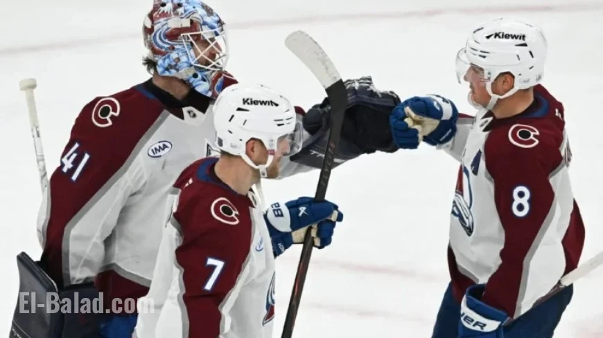 Avalanche Extend Winning Streak to Nine with Wedgewood Shutout