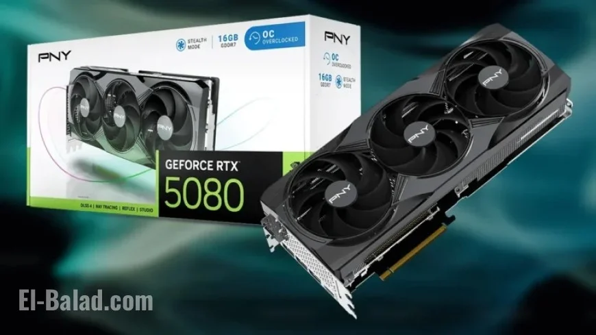 PNY Geforce RTX 5080 Price Drops Below MSRP for Black Friday