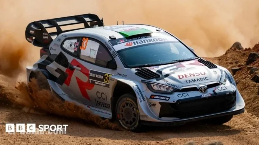 World Rally Championship: Sebastien Ogier Leads Elfyn Evans in Saudi Arabia Showdown
