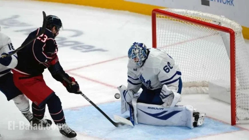 Joseph Woll Shines in Maple Leafs’ Vital Comeback Against Blue Jackets