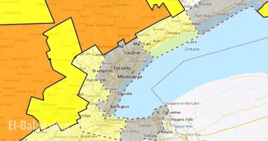 Heavy Snow Bursts in GTA Threaten Road Visibility