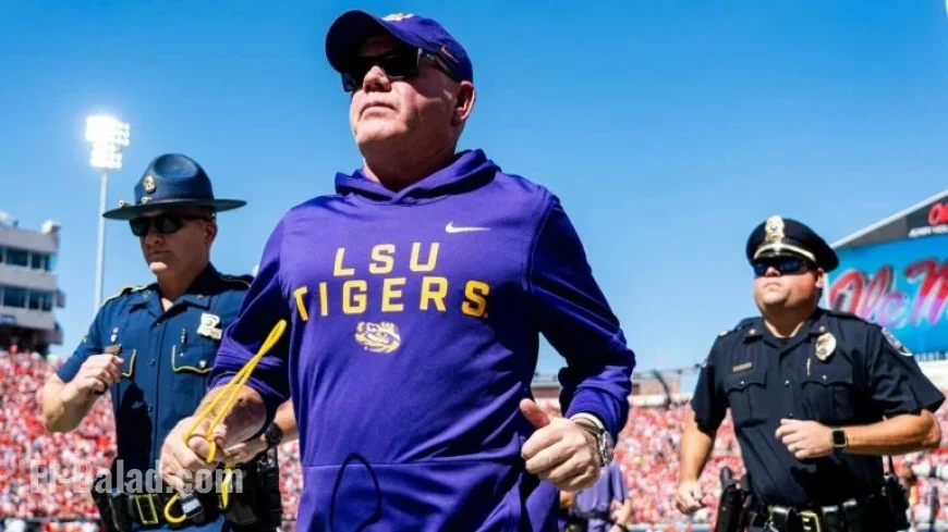 LSU Terminates Brian Kelly’s Contract Without Cause