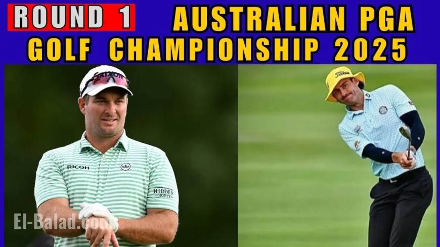 Australian PGA Championship 2025 tees off in Brisbane: Sebastián García surges as storms halt Round 1