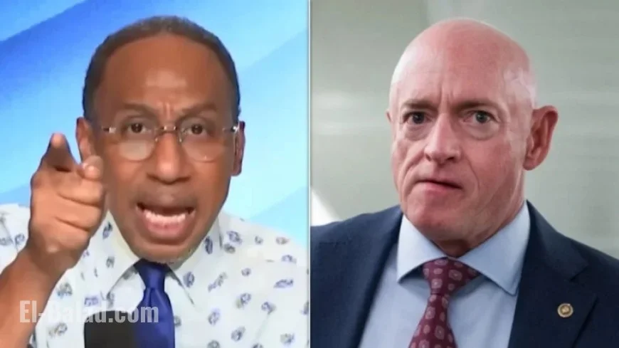 Stephen A. Smith Criticizes Sen. Mark Kelly for Democrats’ ‘Illegal Orders’ Video