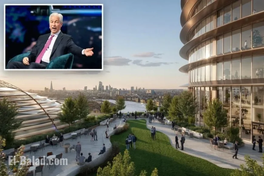 JPMorgan Plans Massive Multibillion-Dollar Tower in Canary Wharf, London