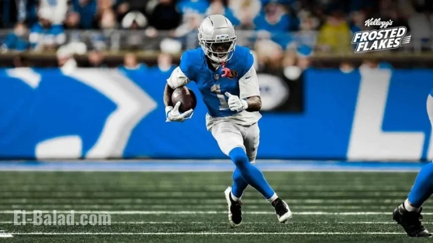 Detroit Lions Rely on Jameson Williams After Amon-Ra St. Brown Exits Early