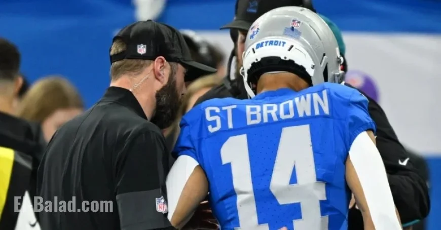 Detroit Lions Receive Positive Update on Amon-Ra St. Brown Injury