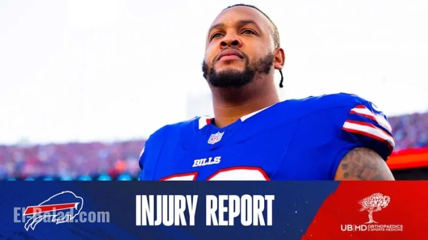 Buffalo Bills Release Injury Report Ahead of Steelers Matchup
