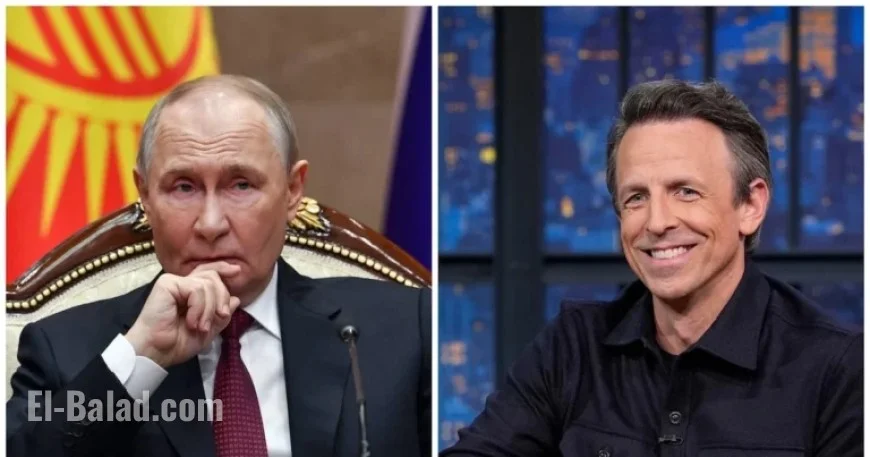 Seth Meyers Ridicules Trump Call Leak, Offers Putin Advice