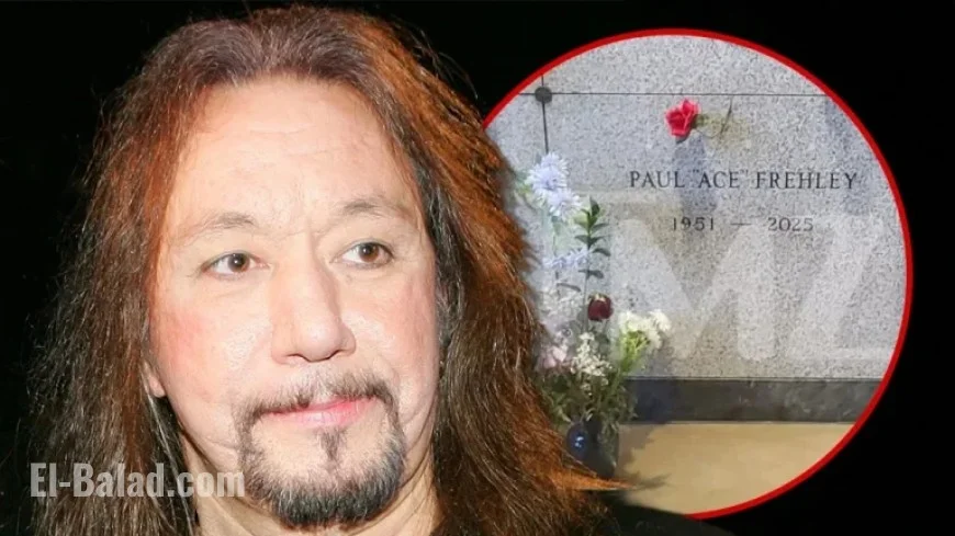 KISS Icon Ace Frehley’s NYC Final Resting Place Unveiled, View Photo